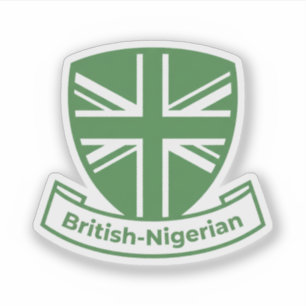 Adesivo Britânico-Nigeriano