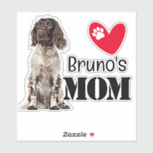 Brittany Spaniel Mamãe Personalizada