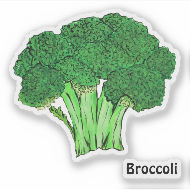 Adesivo Broccoli (Frente)