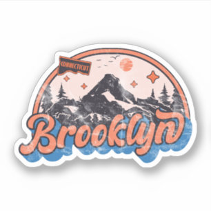 Adesivo Brooklyn, Connecticut