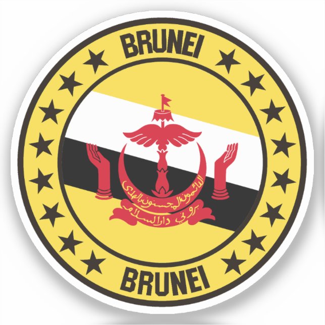 Adesivo Brunei (Frente)