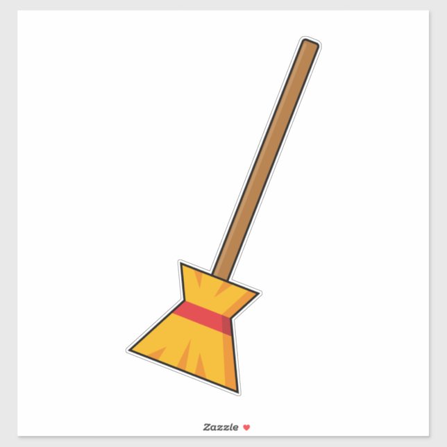 Adesivo Bruxa Broom (Folha)