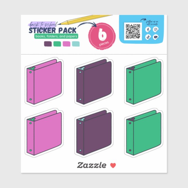 ADESIVO BTS- LIVROS, PAPÉIS (3RING BINDER) (Folha)