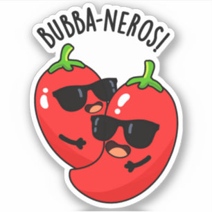 Adesivo Bubba-neros Funny Habanero Pun
