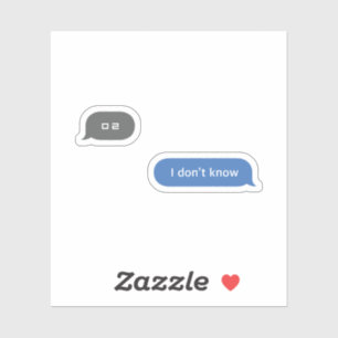 Adesivo Bubble de Chat Coreano ㅁ ㄹ