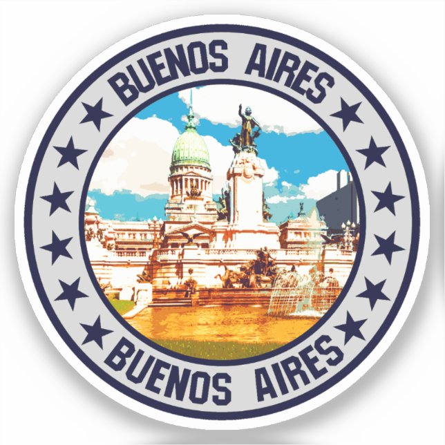Adesivo Buenos Aires (Frente)