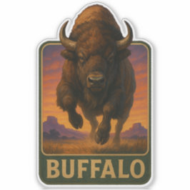 Adesivo Buffalo Sticker