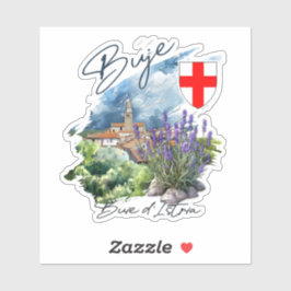 Adesivo Buje Croácia