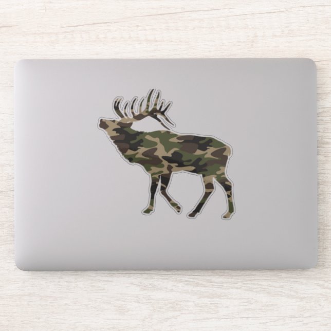 Adesivo Bull Elk Camo Sticker (Computador)