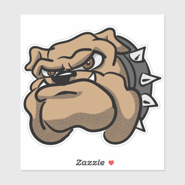 Adesivo Bulldog Vinyl Sticker (Folha)