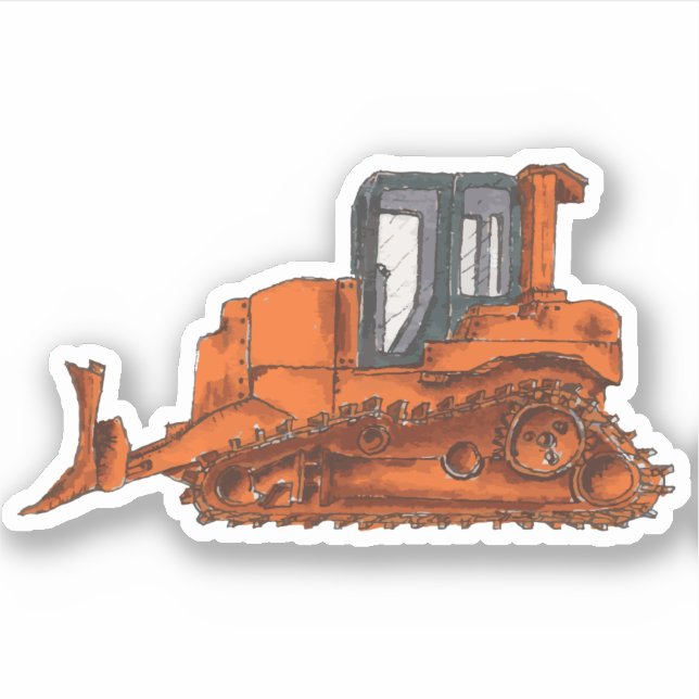 Adesivo Bulldozer (Frente)