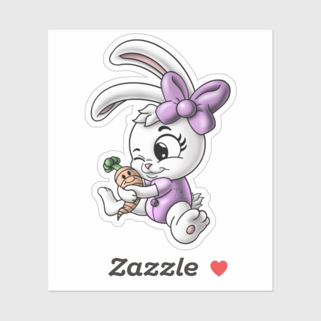 Adesivo Bunny (Folha)
