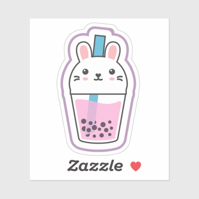 Adesivo Bunny Boba (Folha)