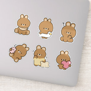 Adesivo Bunny Doodle