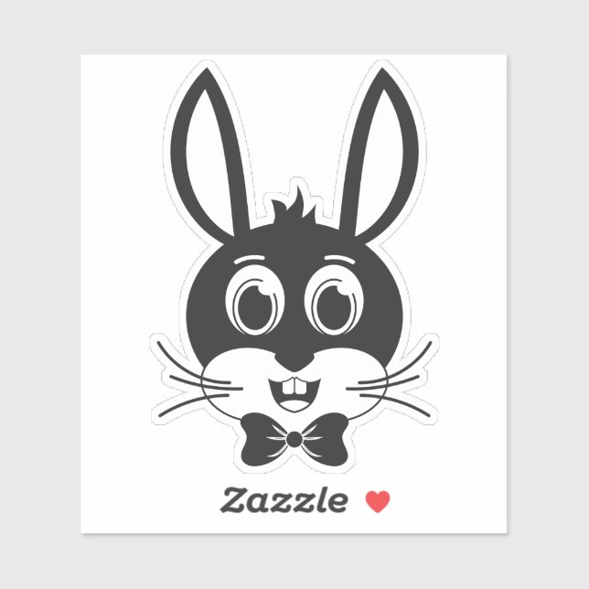 Adesivo Bunny Face Boy-32886 (Folha)
