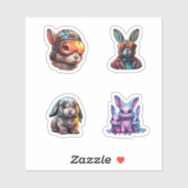 Adesivo BUNNY. #Part1 / Stickers Set #3