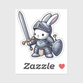 Adesivo BUNNY. #Part2 / Sticker (bunny knight) #15
