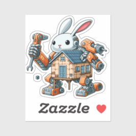 Adesivo BUNNY. #Part2 / Sticker (bunny sticker) #4