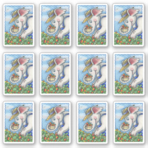 ADESIVO BURACO ELEFANTE ESCOLHENDO MALAS EM BIB