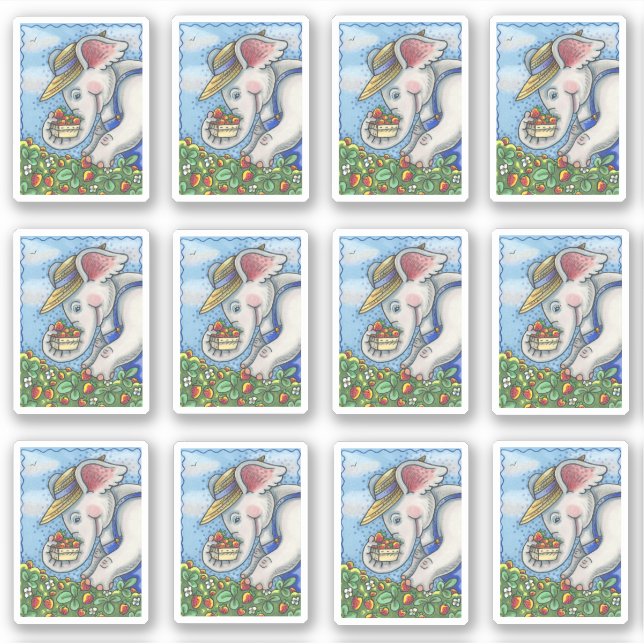 ADESIVO BURACO ELEFANTE ESCOLHENDO MALAS EM BIB (Frente)