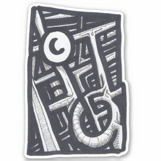 Adesivo Buraco em um? (Frente)