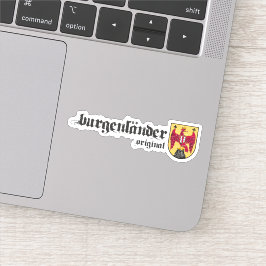 Adesivo Burgenländer Original Österreich Wappen Rustikal