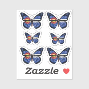 Adesivo Butterfly Monarq Butterfly Sinalizador Monarca do
