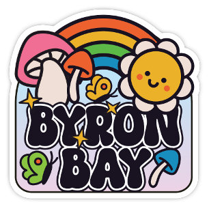 Adesivo Byron Bay, NSW, Austrália Sticker