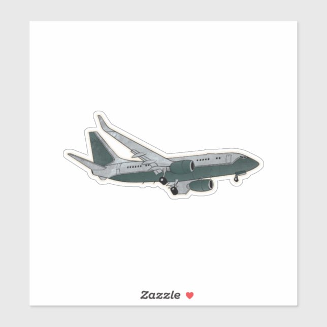 Adesivo C-40, Clipper, Avião de Transporte (Folha)