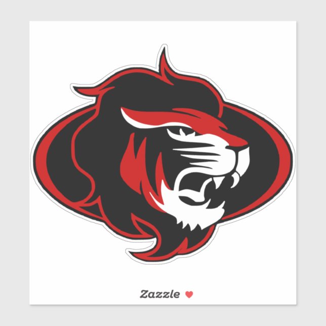 Adesivo Cabeça de Leão (Folha)