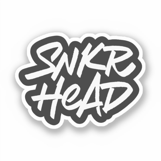 Adesivo Cabeças de Tênis SNKR HEAD (Frente)