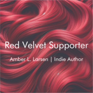 Adesivo Cabelo de veludo vermelho   Amber L. Larsen Suppor