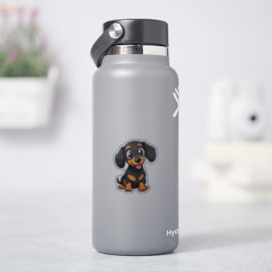 Adesivo Cachorrinho Dachshund Jovial – Estilo Pastel Adorá