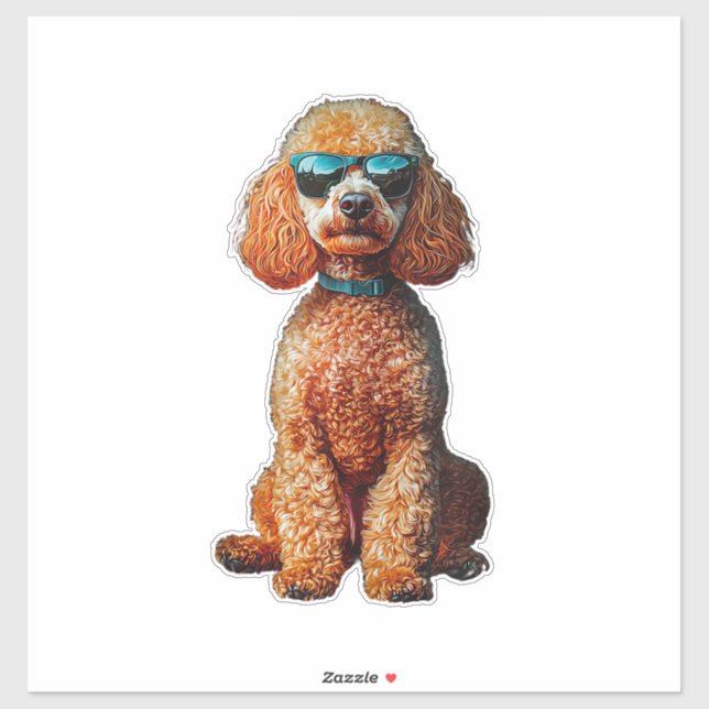 Adesivo Cachorro Amante de os animais Engraçado Cachorro G (Folha)