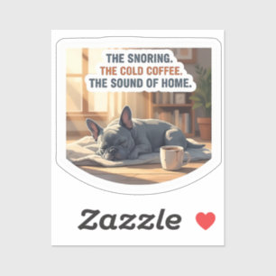 Adesivo Cachorro Bulldog Francês Azul Ressona Casa Aconche