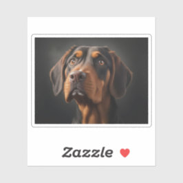 Adesivo Cachorro Coonhound