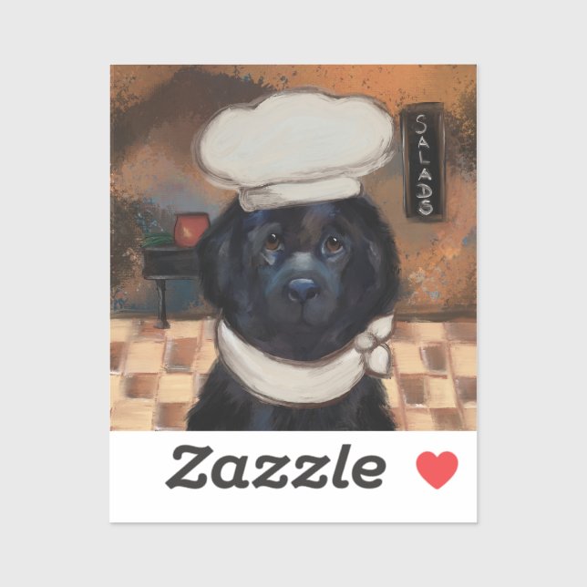 Adesivo Cachorro da Terra Nova (Folha)