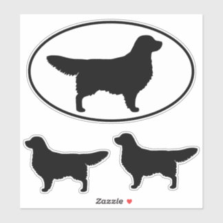 Adesivo Cachorro do ouro Silhouettes Vinil Stick