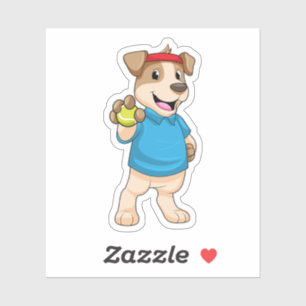 Adesivo Cachorro em Tênis com Tênis