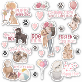 Adesivo Cachorro Mãe Vinil Stickers