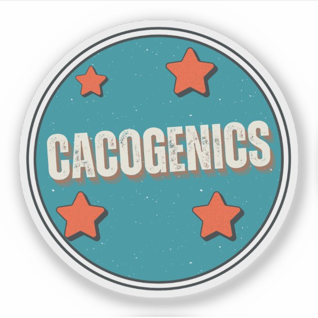 Adesivo Cacogenia (Frente)