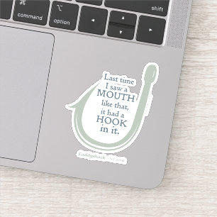 Adesivo Caddyshack   A Última Vez Que Vi Uma Boca Assim