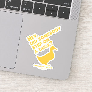 Adesivo Caddyshack Ei, Alguém Passou Em Um Pato?