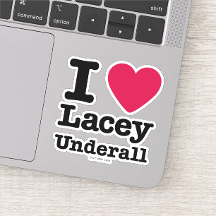 Adesivo Caddyshack   I Love Lacey Underall