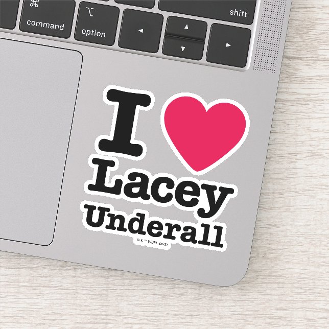 Adesivo Caddyshack | I Love Lacey Underall (Detalhe)