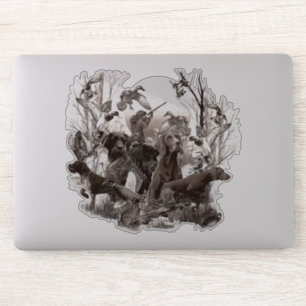 Adesivo Cães caçadores Sticker