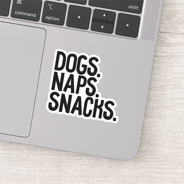 Adesivo Cães Naps Snacks (Detalhe)