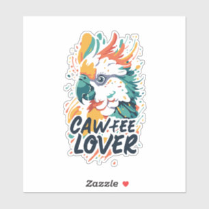 Adesivo Café Cockatoo