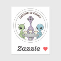 Café Cômico Alien Cute Cosmos Café