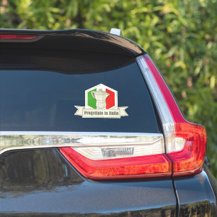 Adesivo Café italiano: Progettato no Crachá italiano